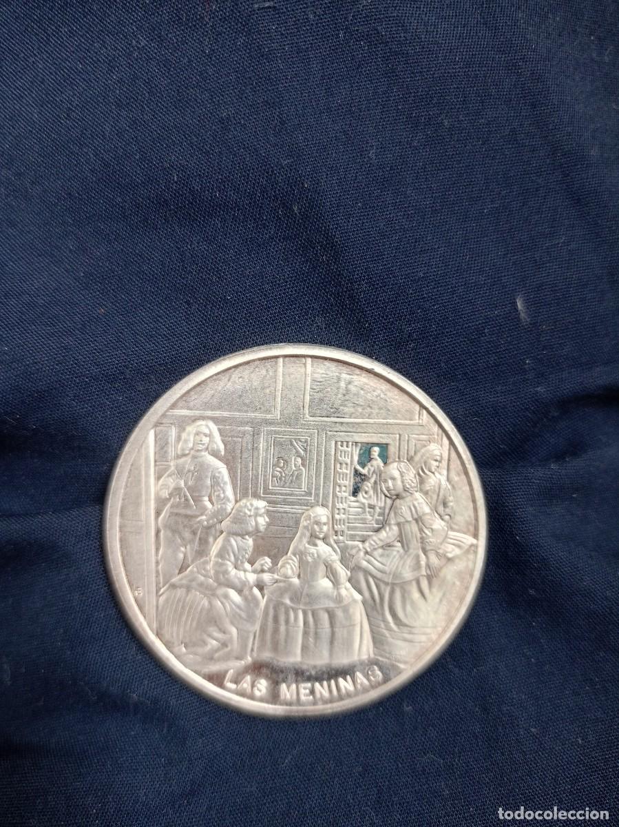 Monedas antiguas de Europa: Moneda plata diego Vel&aacute;zquez las meninas