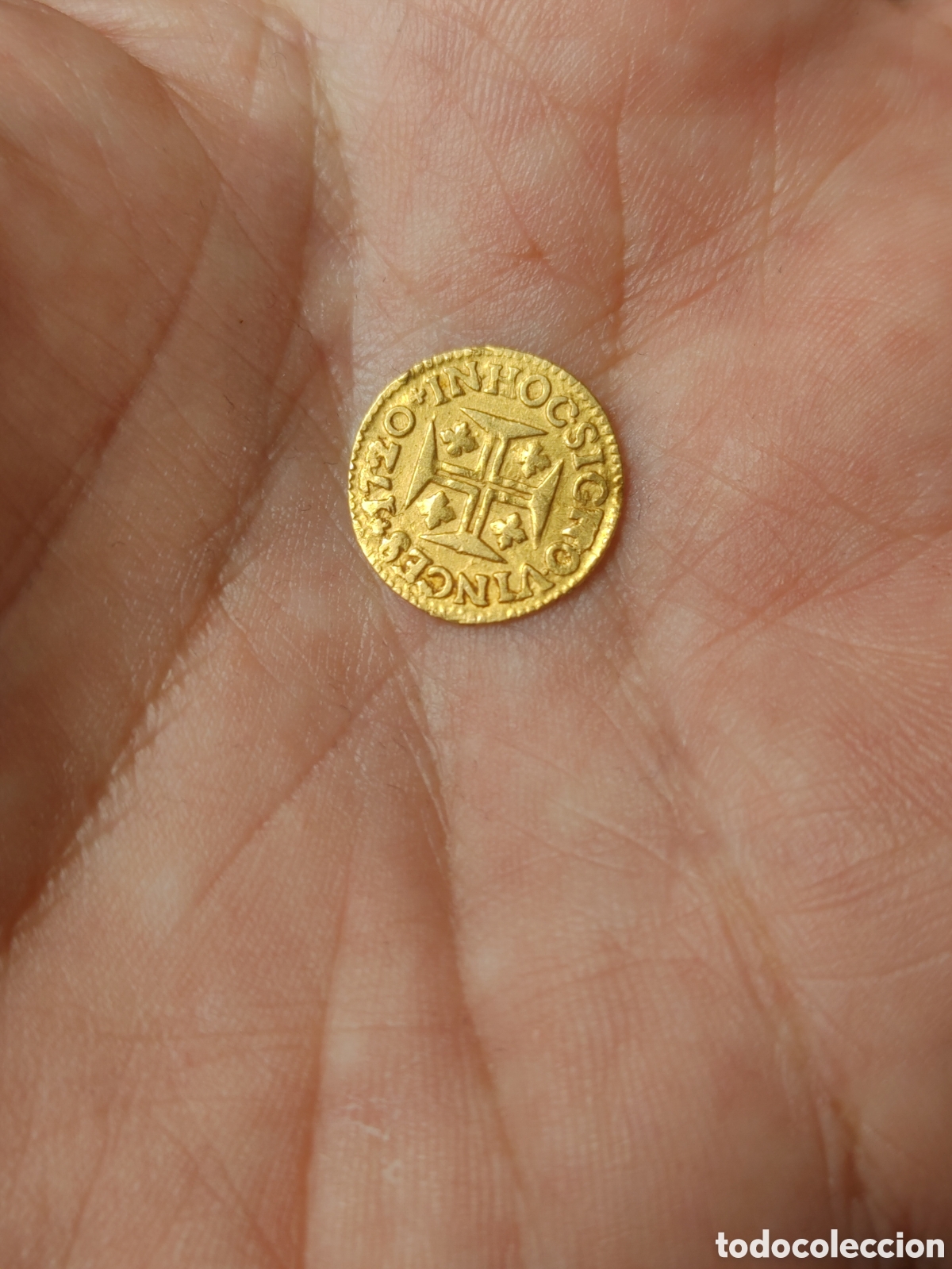 Monedas antiguas de Europa: Portugal. Joao V. 400 reis 1720.