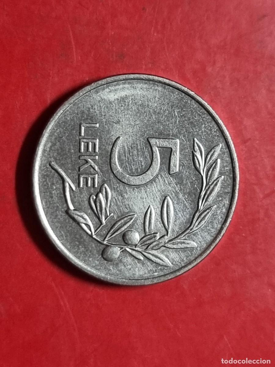 Monedas antiguas de Europa: 5 LEKE ALBANIA EBC 2014