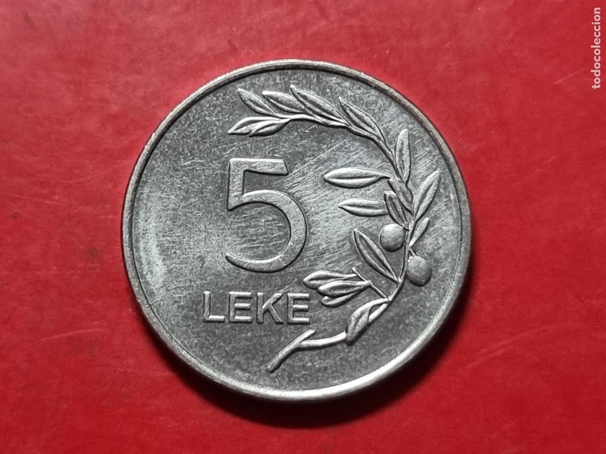 Monedas antiguas de Europa: 5 LEKE ALBANIA EBC 2014