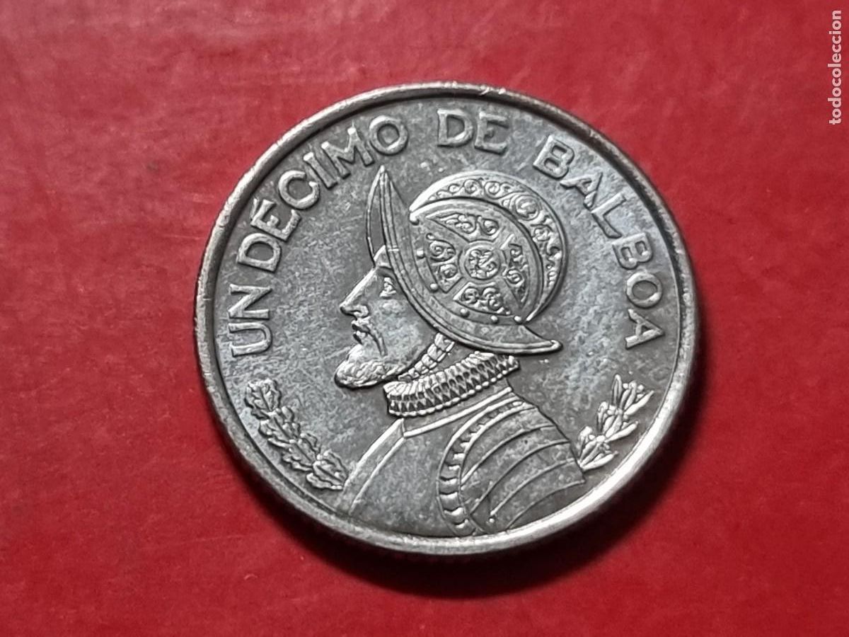 Monedas antiguas de Europa: UN DECIMO DE BALBOA PANAMA 2018