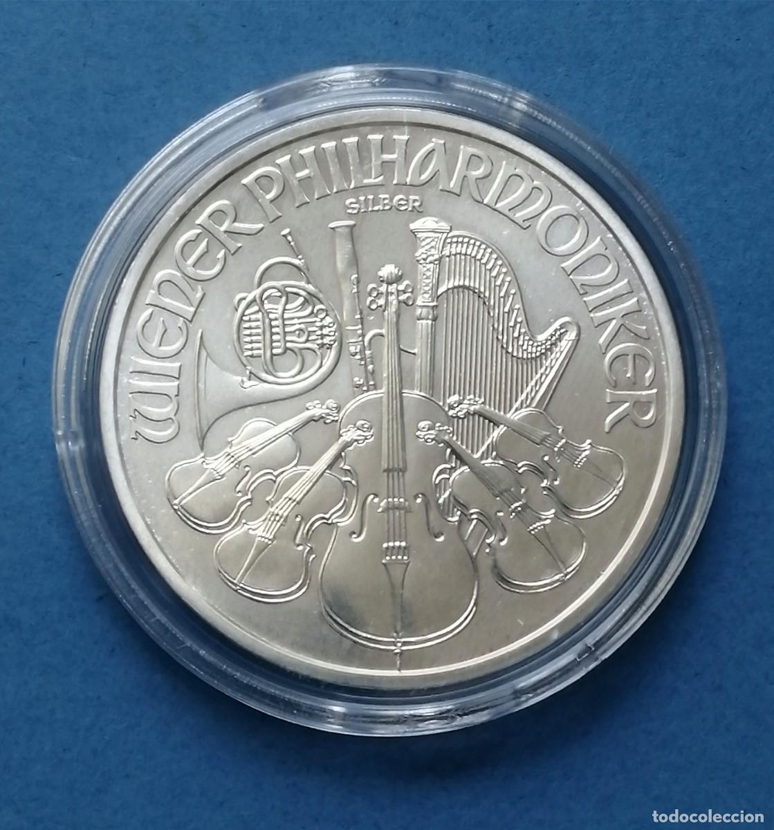Monedas antiguas de Europa: ONZA PLATA FILARMONICA VIENA 2025