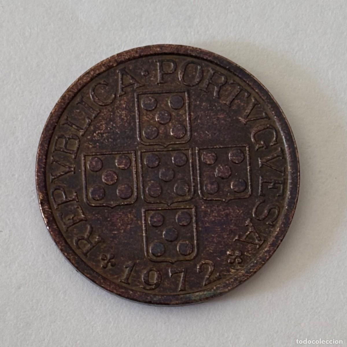 Monedas antiguas de Europa: MONEDA DE PORTUGAL DE 50 CENTAVOS 1972 (FOTO)