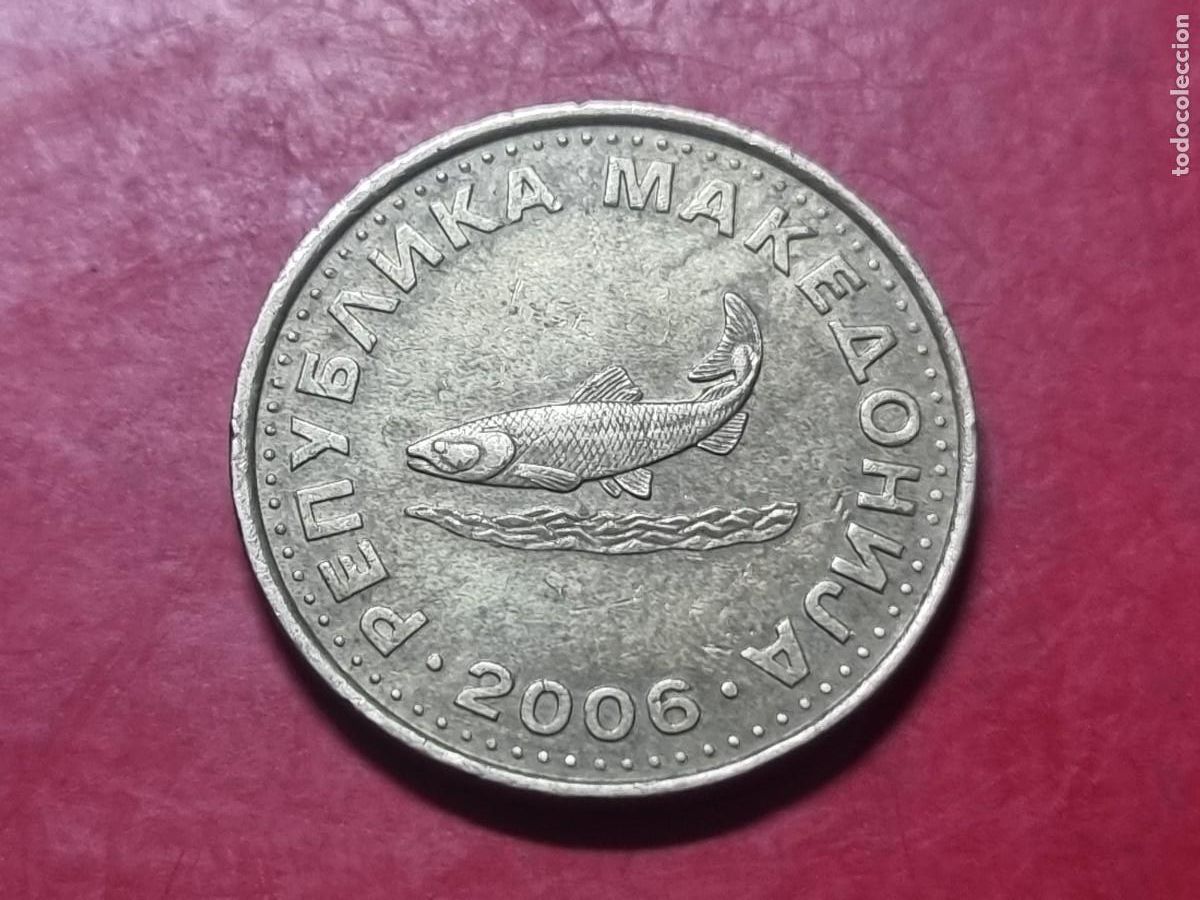 Monedas antiguas de Europa: 2 DENAR MACEDONIA 2006