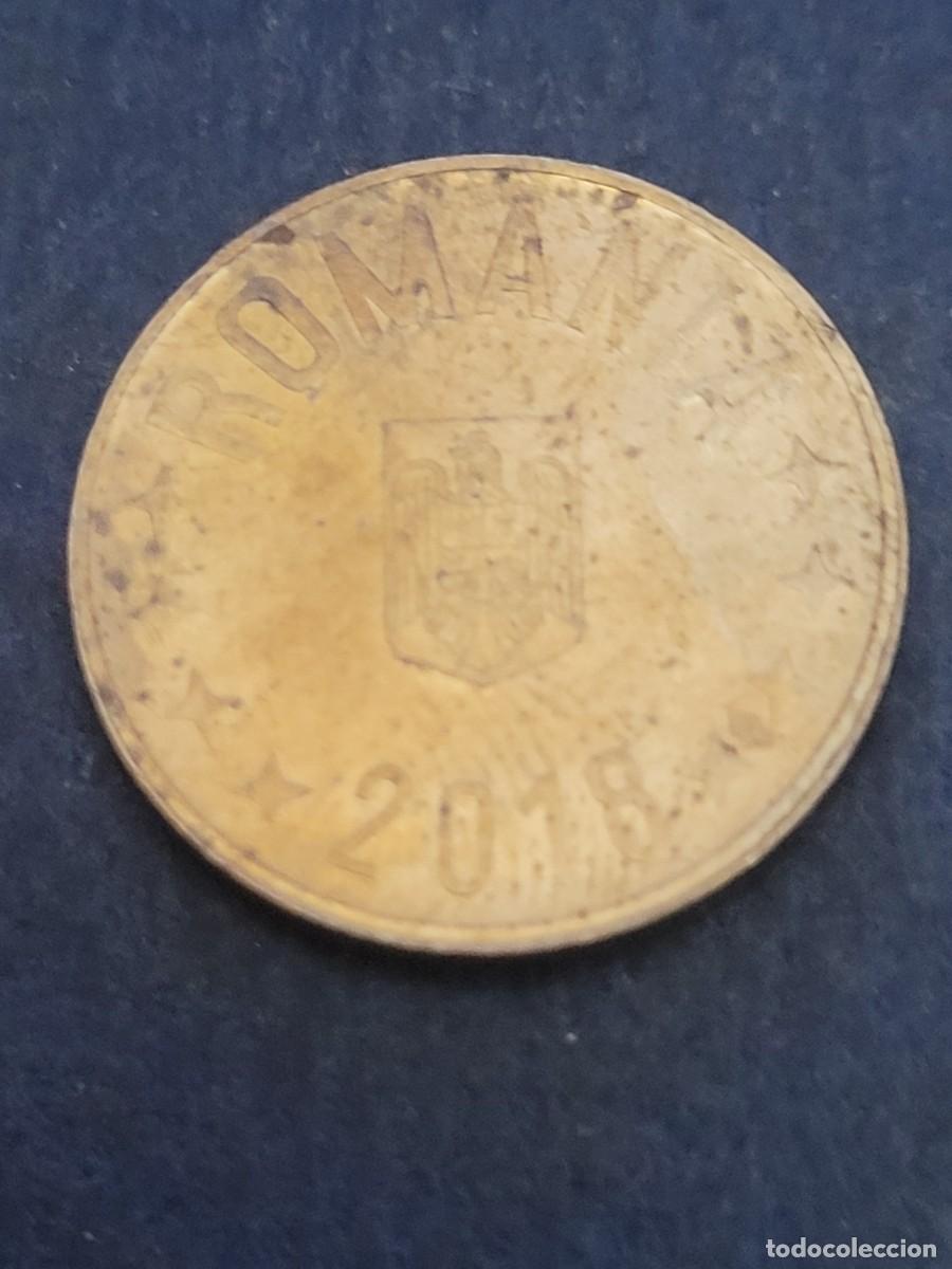 Monedas antiguas de Europa: Moneda 1 ban 2018 Rumania