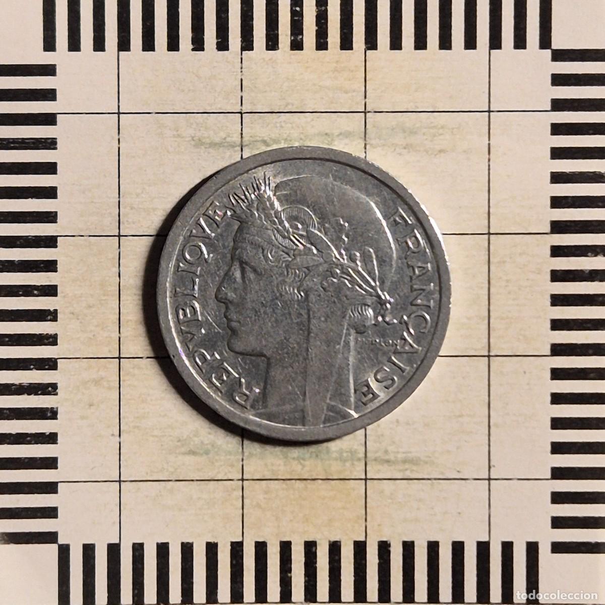 Monedas antiguas de Europa: 1 FRANCO, FRANCIA. 1957. (KM#885a.1).