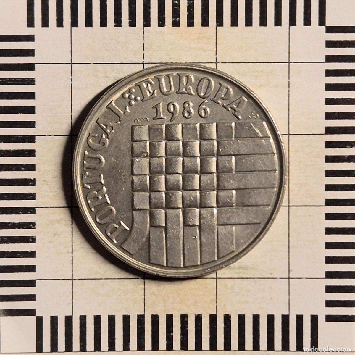 Monedas antiguas de Europa: 25 ESCUDOS, PORTUGAL. 1986. (KM#635).