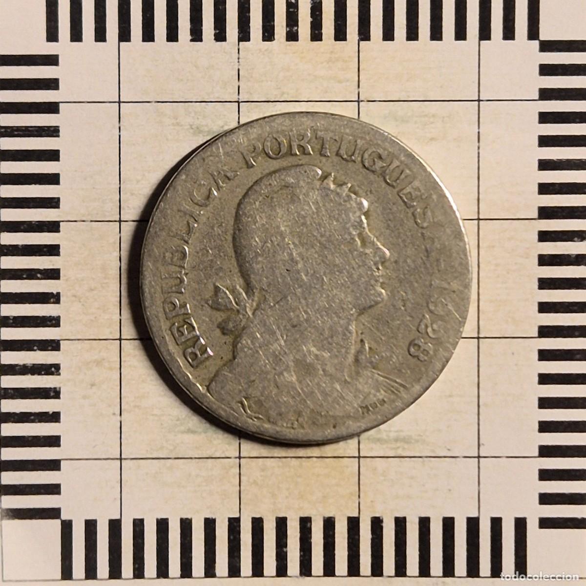 Monedas antiguas de Europa: 1 ESCUDO, PORTUGAL. 1928. (KM#578).