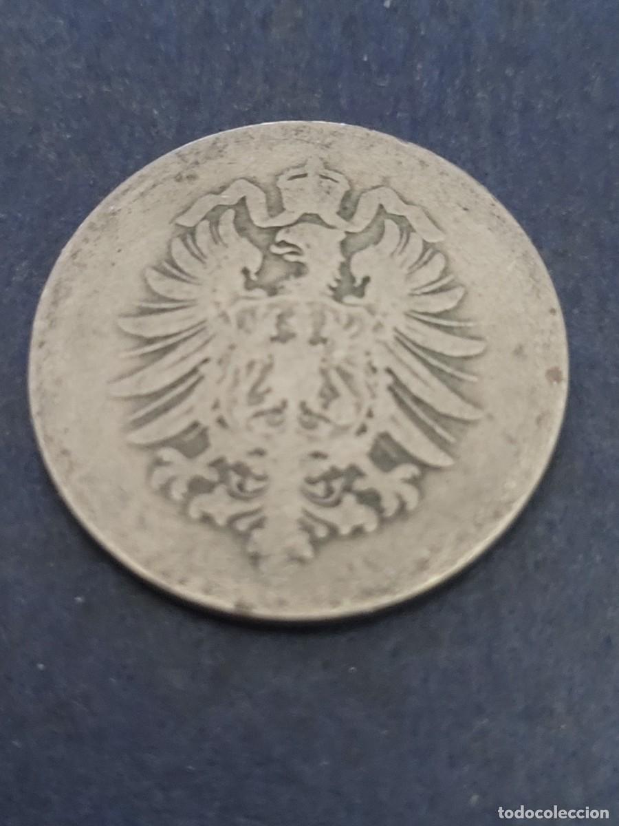 Monedas antiguas de Europa: Moneda 10 pfennig 1875 &rdquo;A&rdquo; Alemania