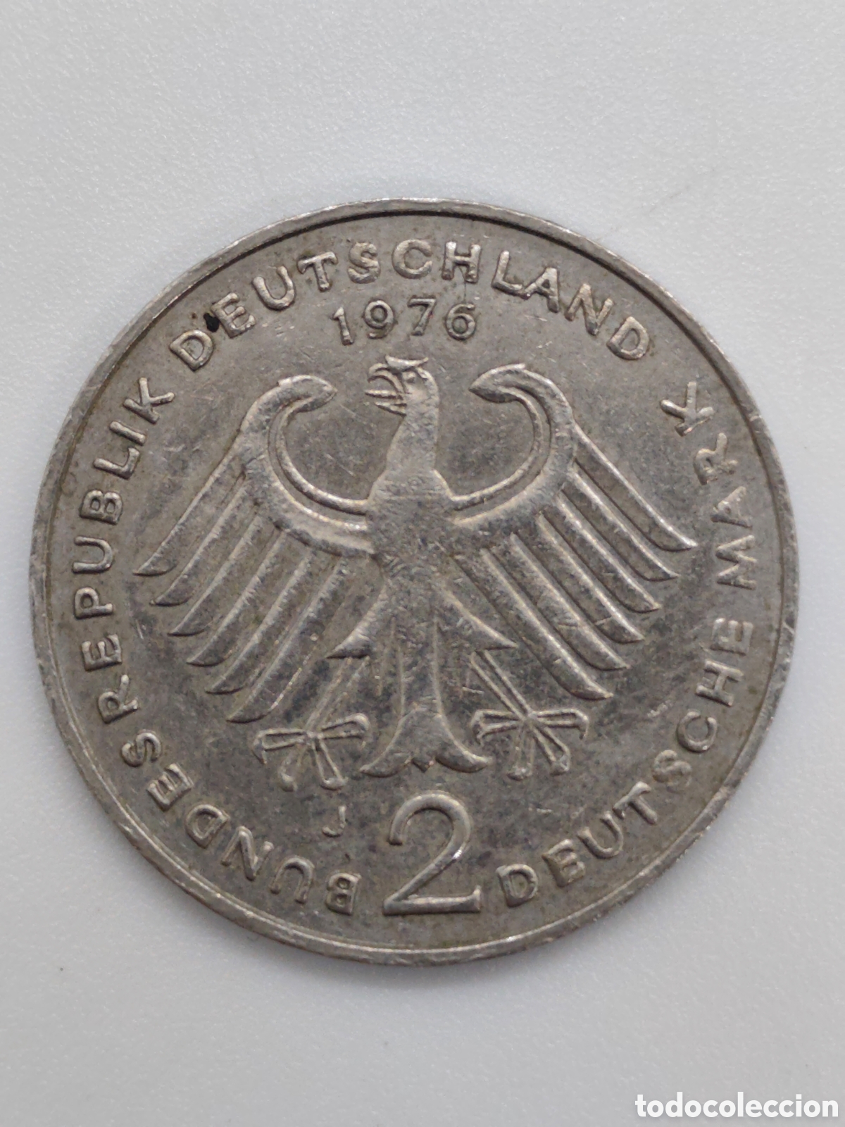 Monedas antiguas de Europa: ALEMANIA RF - GERMANY FR 2 MARK 1976
