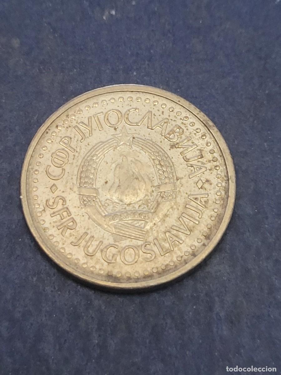 Monedas antiguas de Europa: Moneda 1 dinar 1983 Yugoslavia