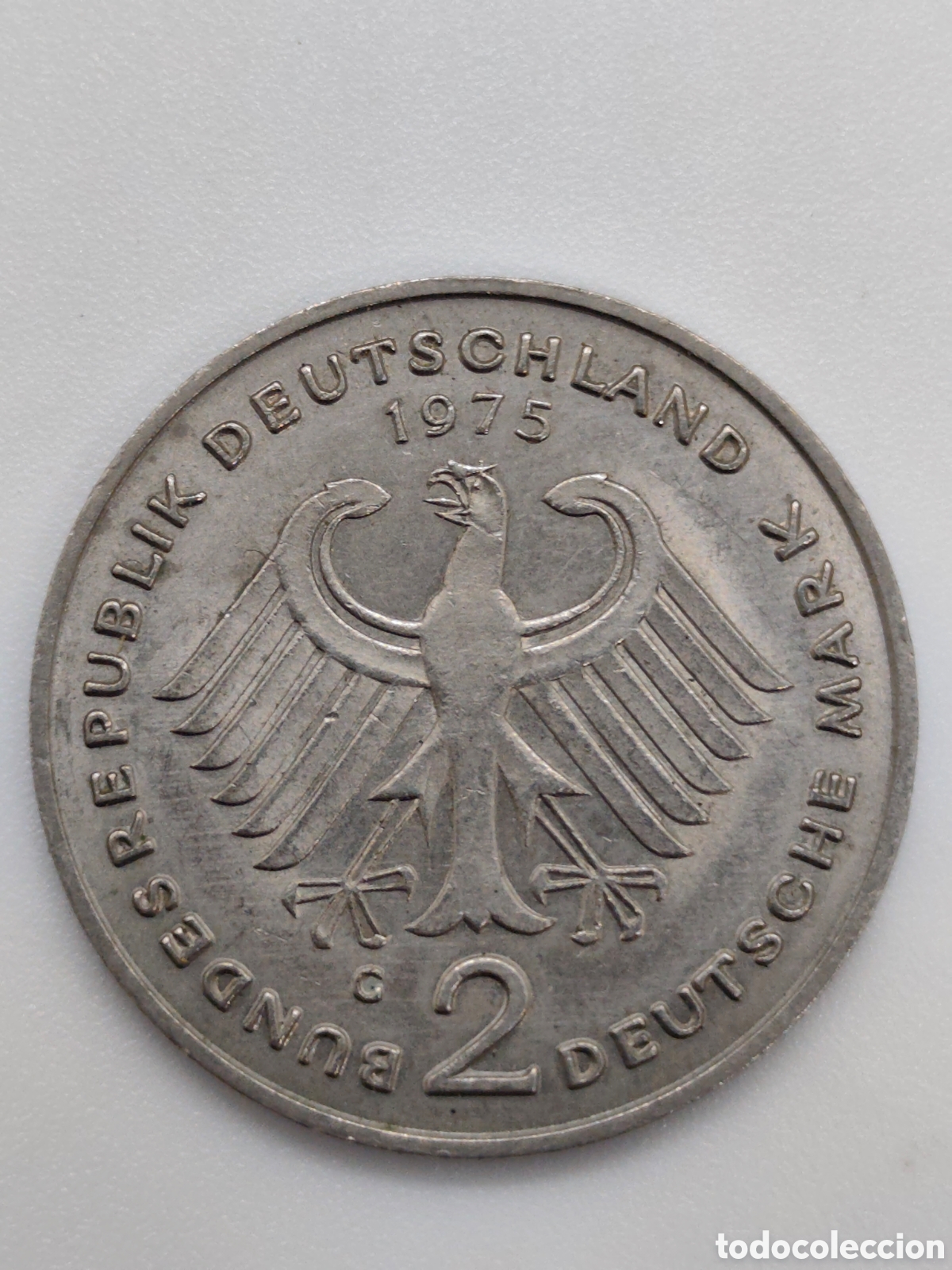 Monedas antiguas de Europa: ALEMANIA RF - GERMANY FR 2 MARK 1975