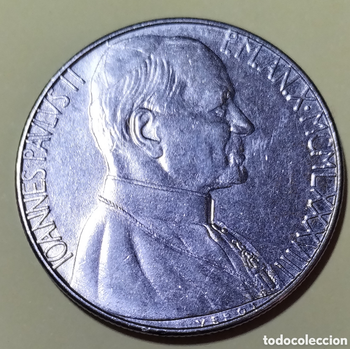 Monedas antiguas de Europa: Moneda 100 Liras 1988 Vaticano.