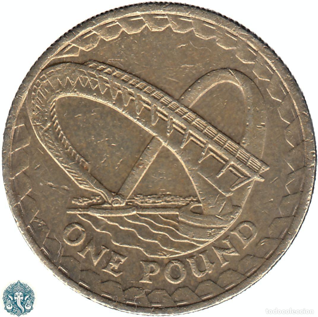 Monedas antiguas de Europa: REINO UNIDO 1 Libra 2007 Puente del Milenio de Gateshead KM#1074 INGLATERRA GRAN BRETA&Ntilde;A