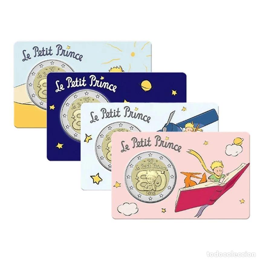 Monedas antiguas de Europa: FRANCIA serie 4 coin card 2 euro 2026 EL PRINCIPITO - Le Petit Prince