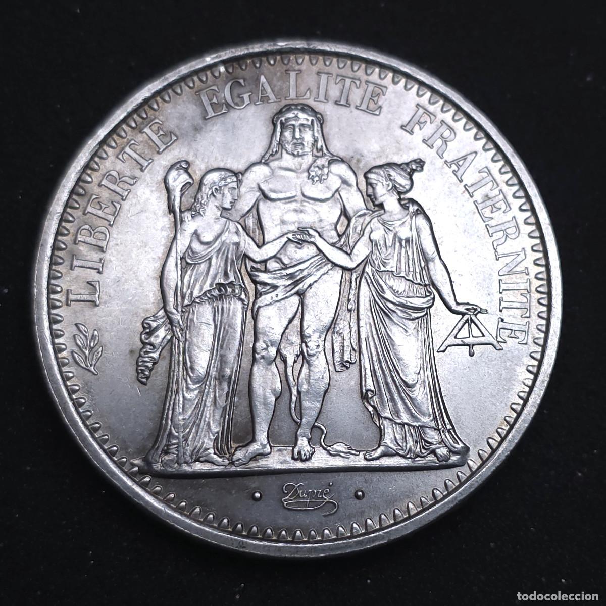 Monedas antiguas de Europa: MONEDA DE PLATA FRANCIA 10 FRANCOS 1967 EBC