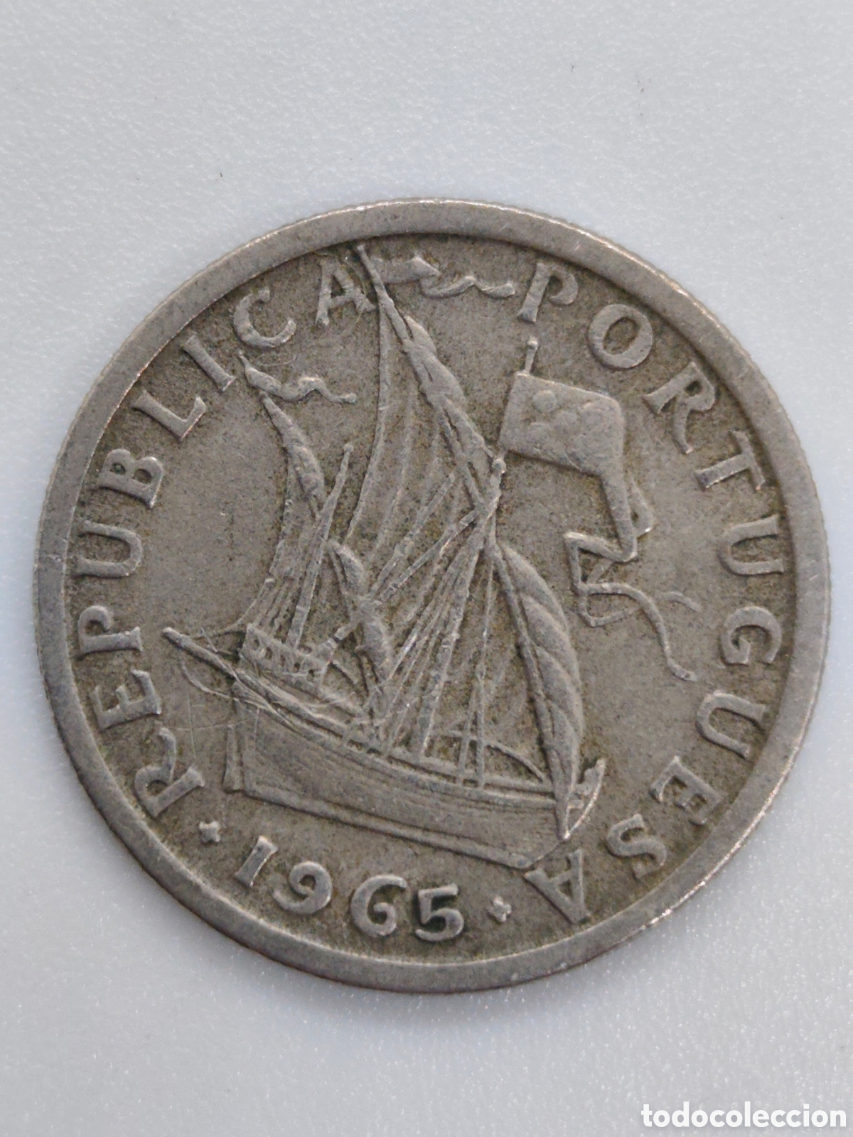 Monedas antiguas de Europa: moneda portugal 1965 2.5 escudos