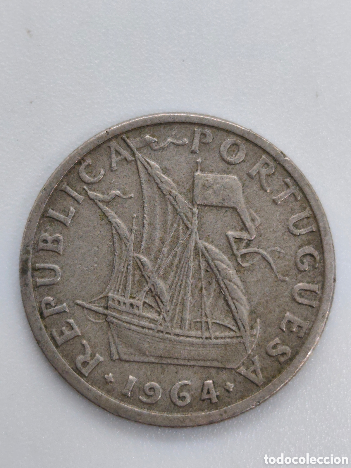 Monedas antiguas de Europa: moneda portugal 1974 25 escudos