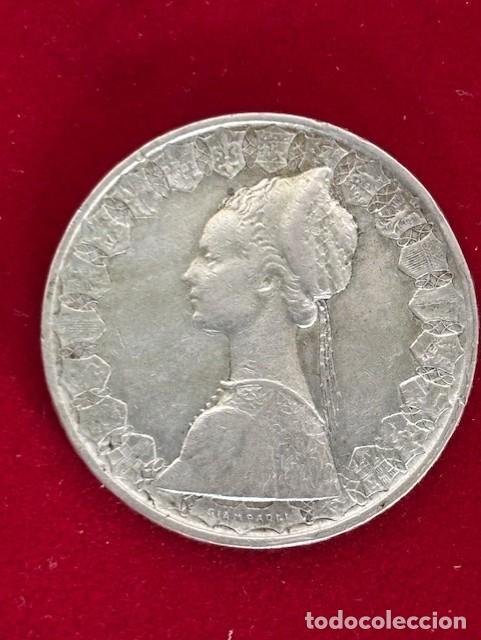 Monedas antiguas de Europa: 500 liras, Italia, plata 1959