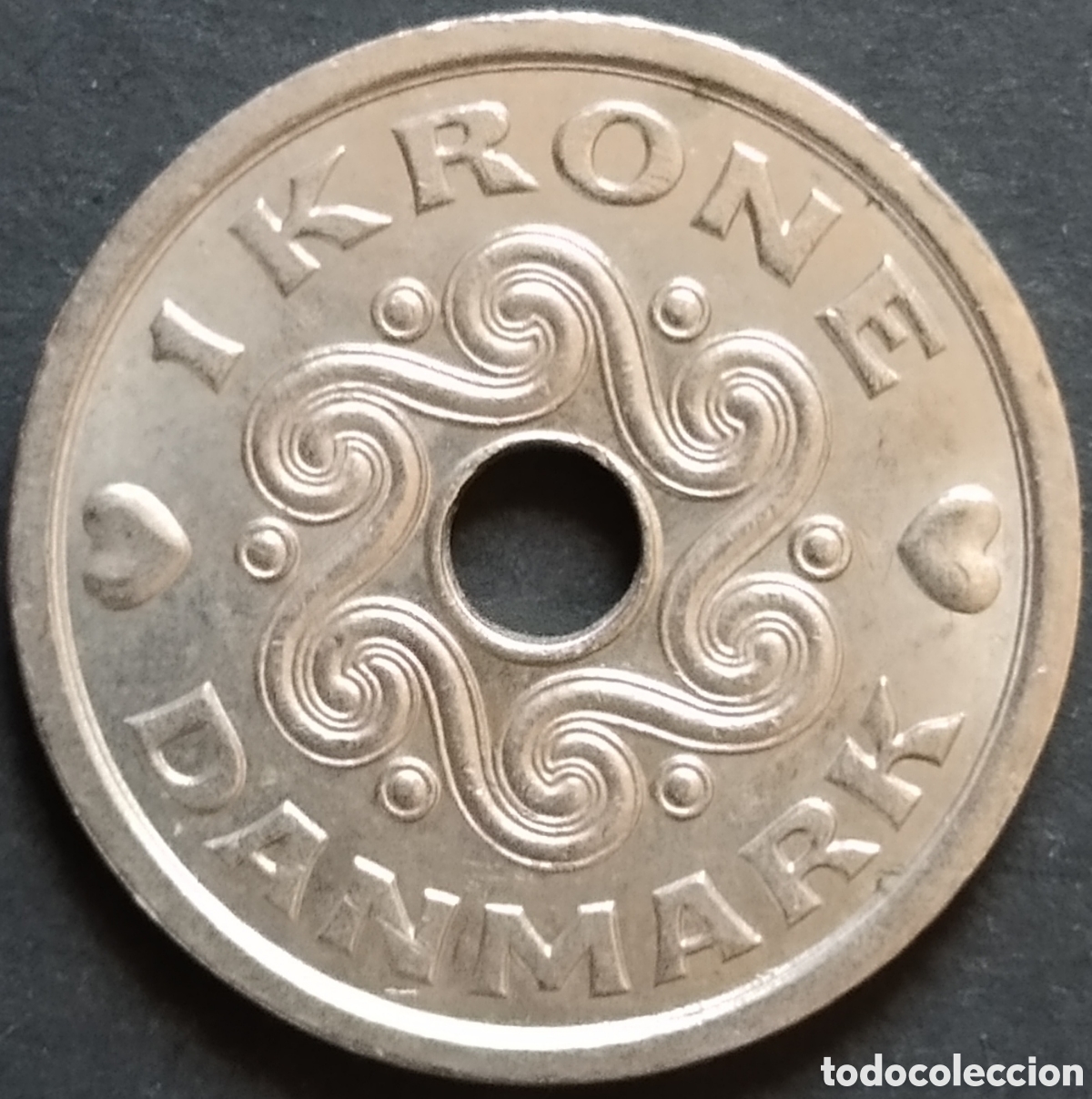 Monedas antiguas de Europa: MONEDA - DINAMARCA 1 CORONA 1992