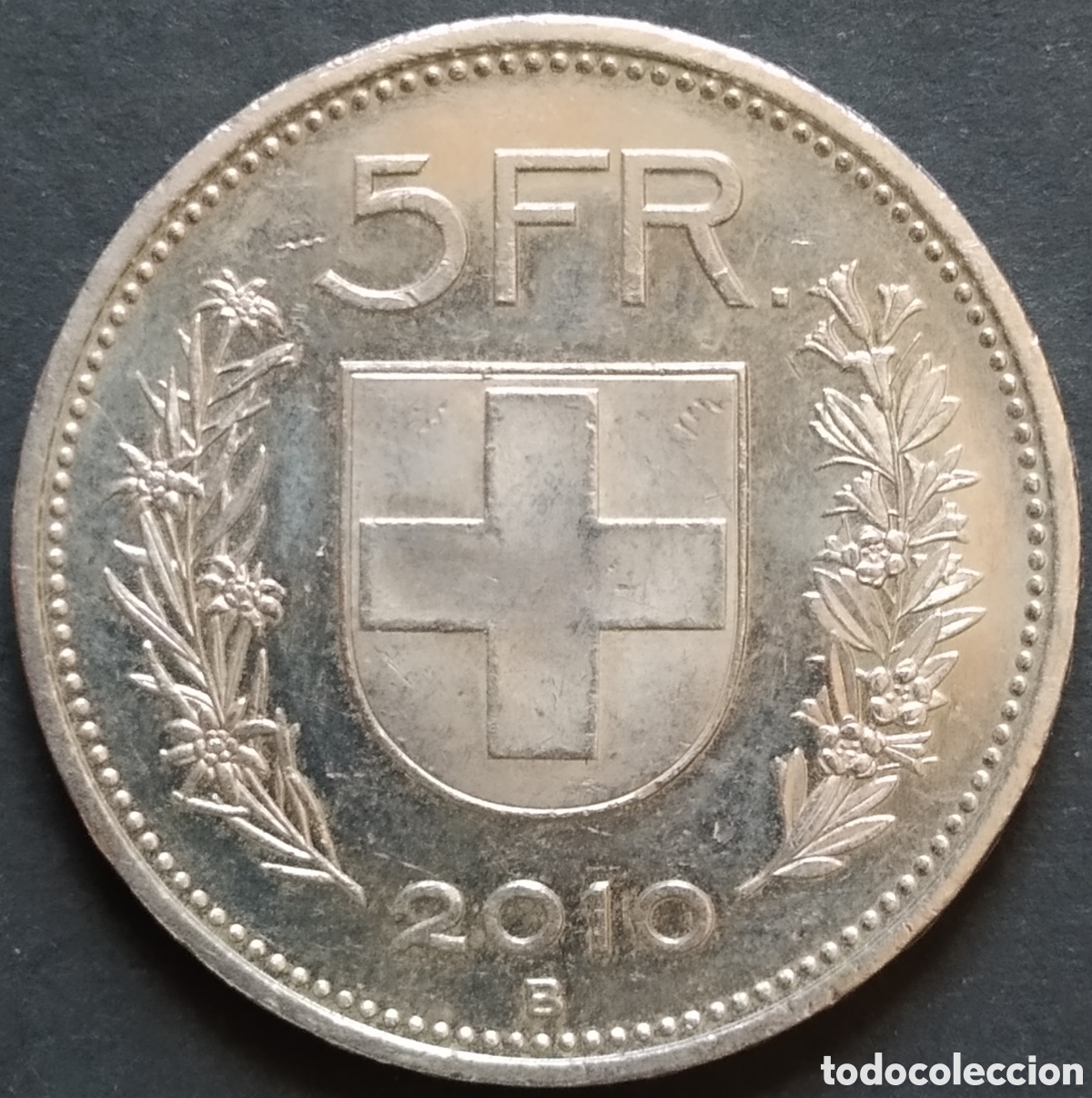 Monedas antiguas de Europa: MONEDA - SUIZA 5 FRANCOS 2010