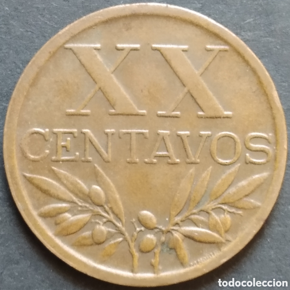 Monedas antiguas de Europa: MONEDA - PORTUGAL 20 CENTAVOS 1949