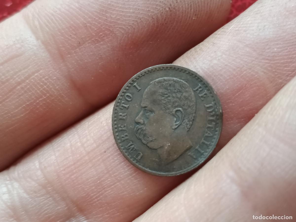 Monedas antiguas de Europa: ITALIA- 1 CENTESIMO- 1900