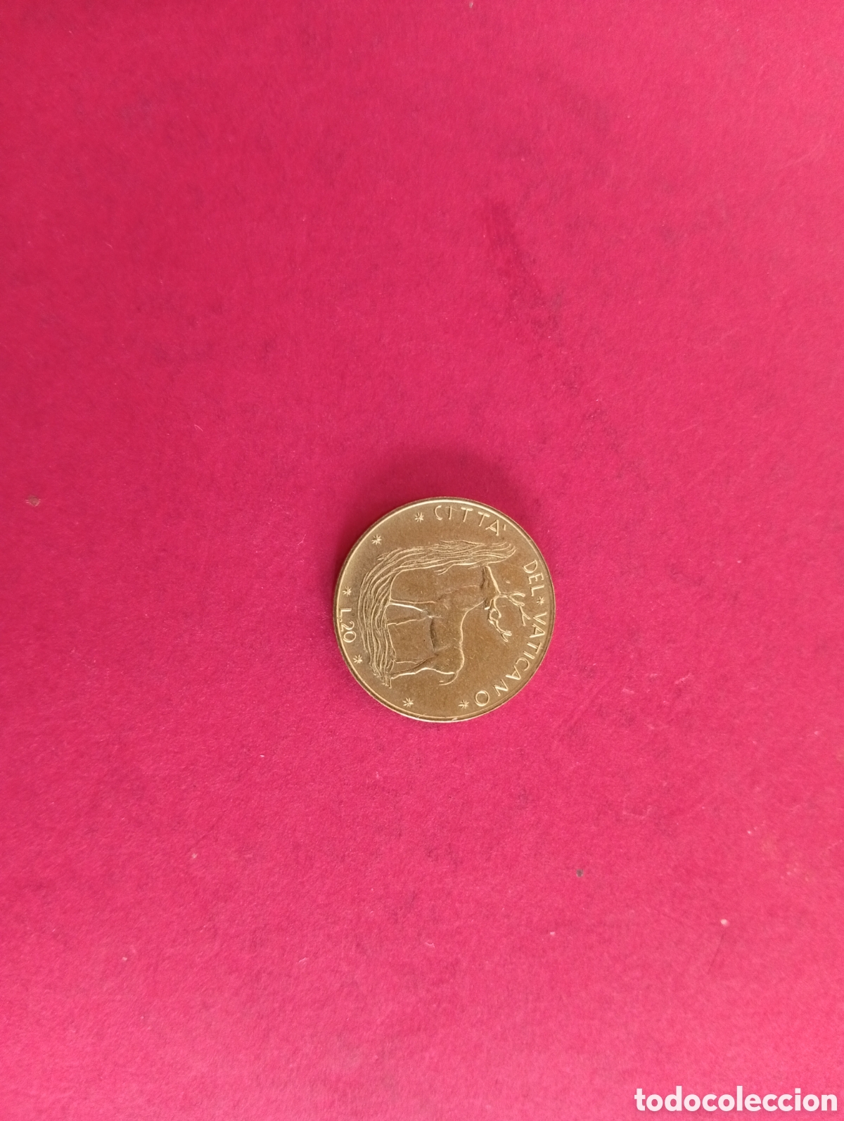 Monedas antiguas de Europa: 20 liras del Vaticano 1972