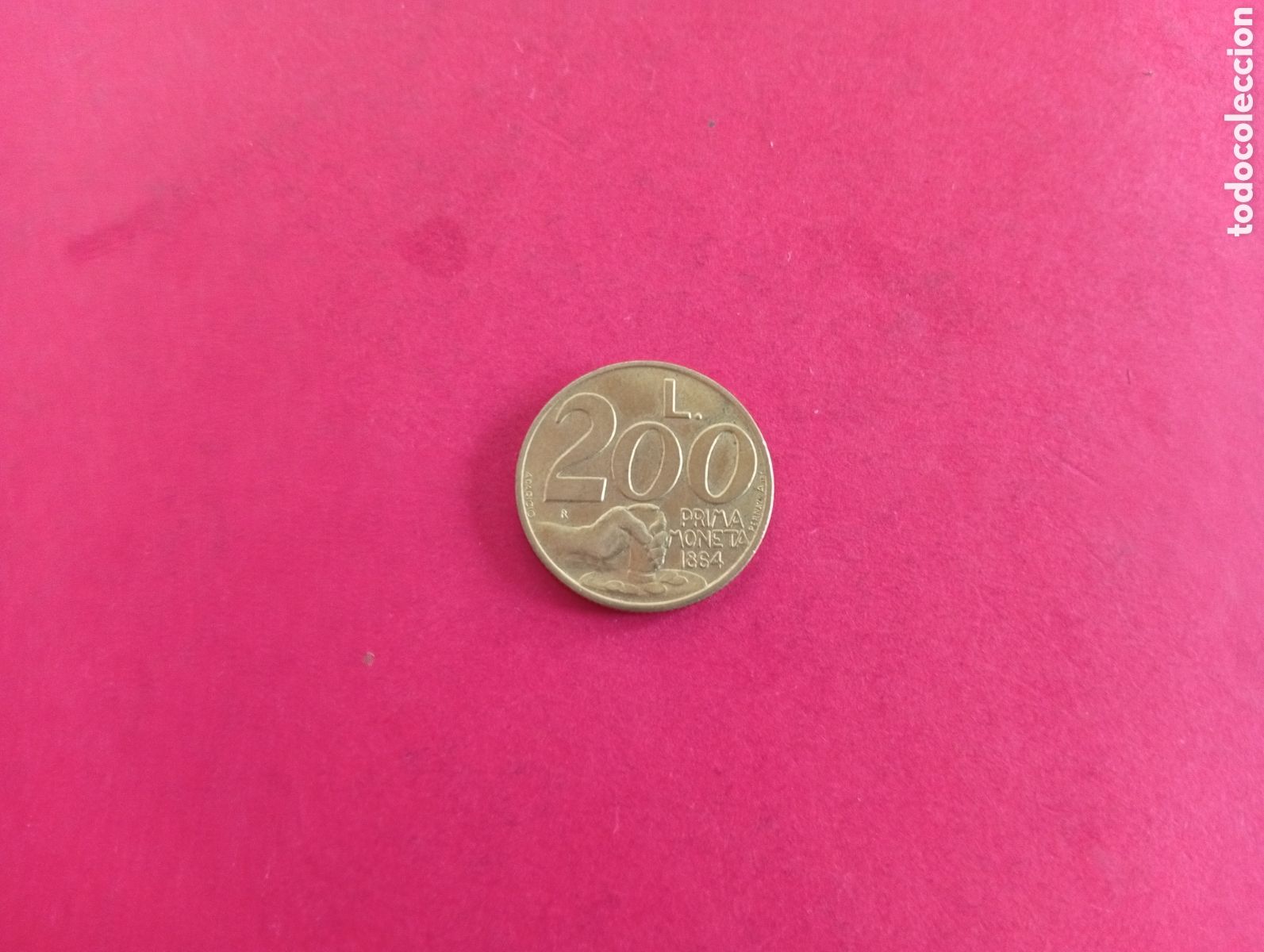 Monedas antiguas de Europa: 200 liras de San Marino 1991