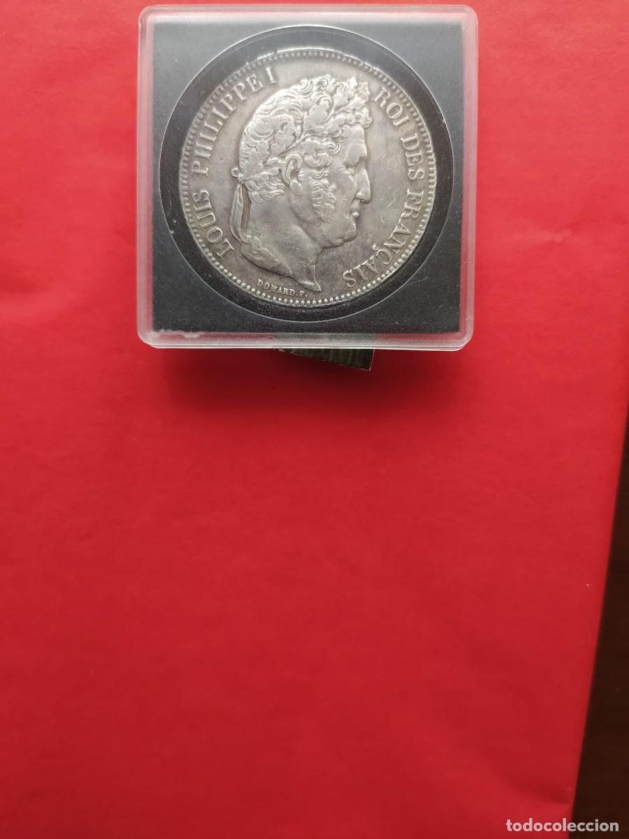 Monedas antiguas de Europa: 5 FRANCOS FRANCESES 1843 DE LUIS PHILIPE I