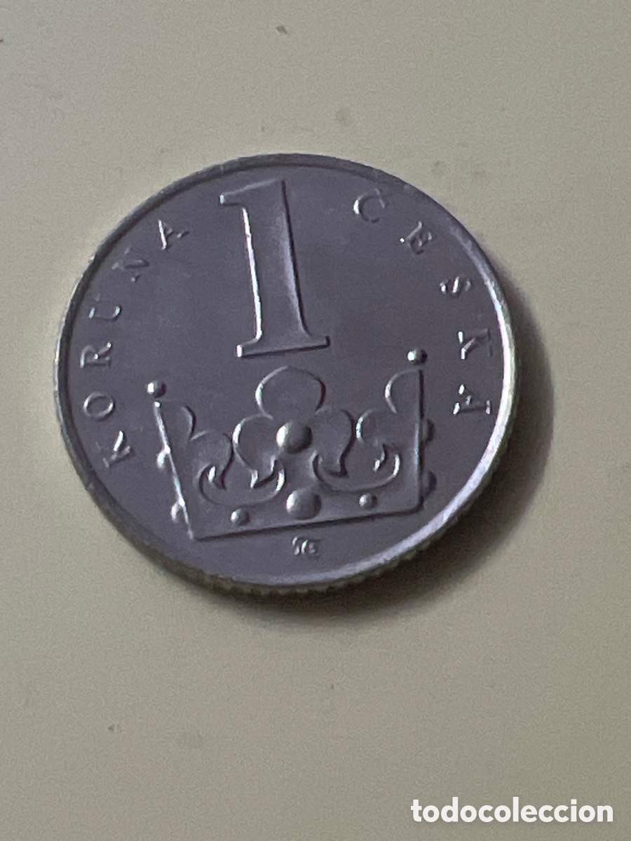 Monedas antiguas de Europa: X74. Moneda - Republica Checa.1 koruna 1994