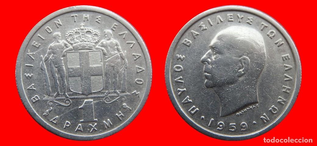 Monedas antiguas de Europa: 1 DRACMA 1959 GRECIA-143830