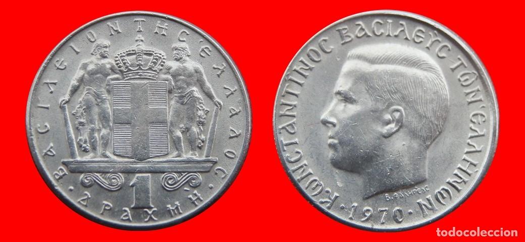 Monedas antiguas de Europa: 1 DRACMA 1970 GRECIA-143832
