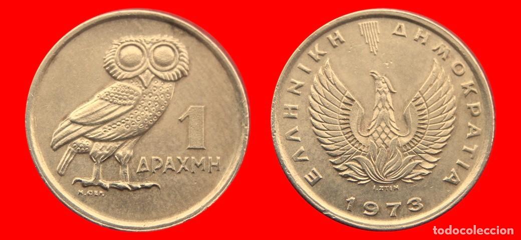 Monedas antiguas de Europa: 1 DRACMA 1973 GRECIA-143833