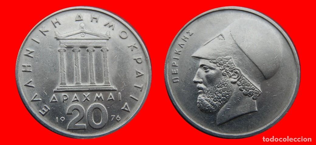 Monedas antiguas de Europa: 20 DRACMAS 1976 GRECIA-143838