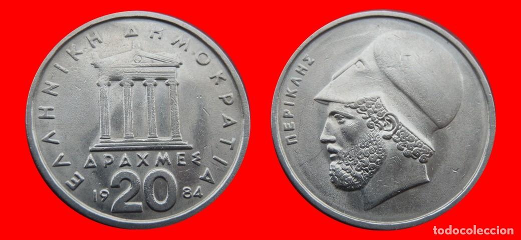 Monedas antiguas de Europa: 20 DRACMAS 1984 GRECIA-143840