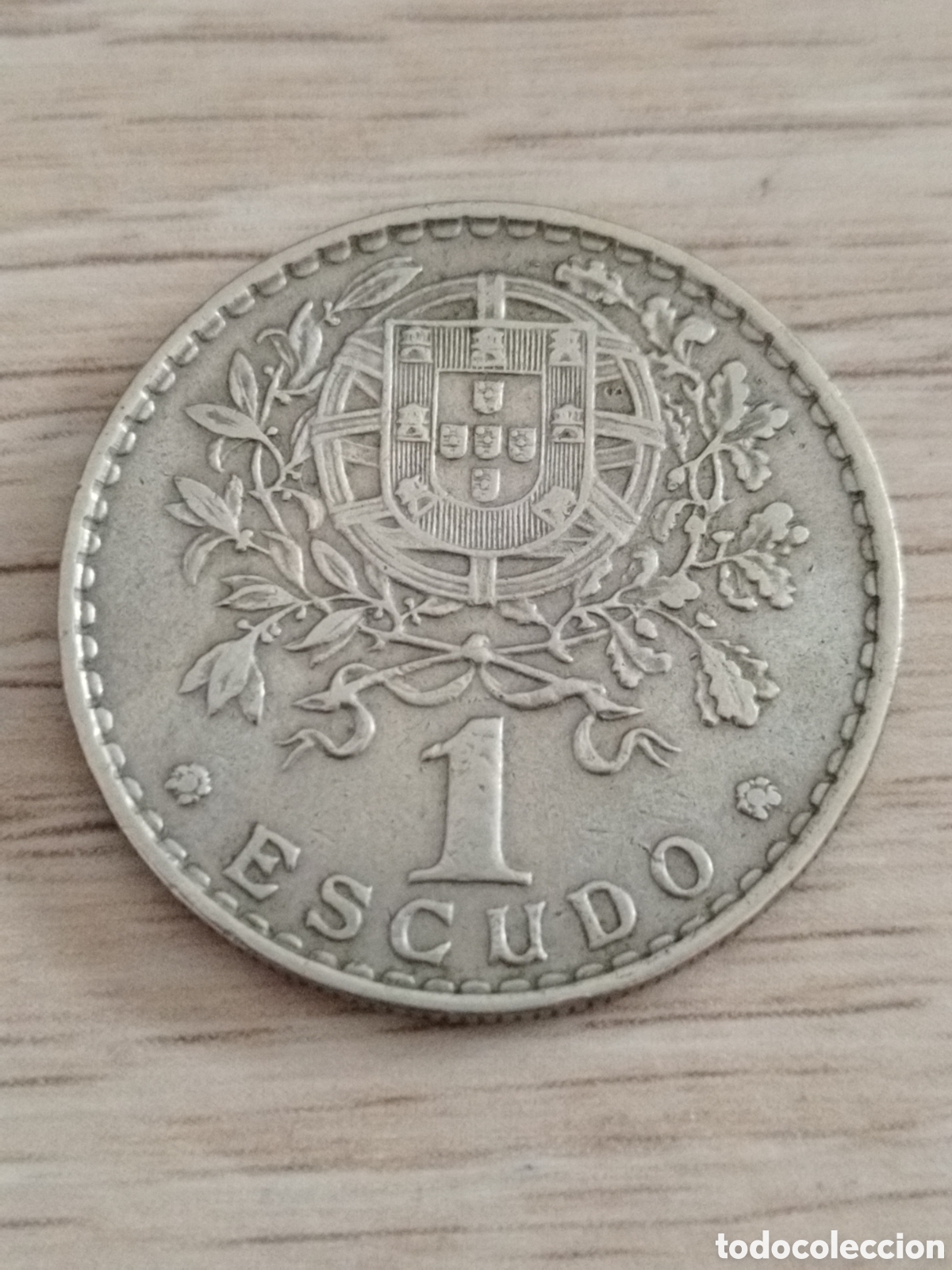Monedas antiguas de Europa: Portugal moneda de 1 escudo de 1961 km#578