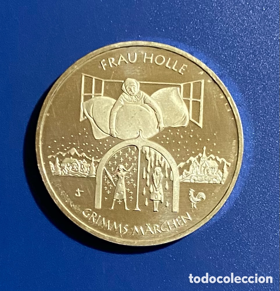 Monedas antiguas de Europa: Alemania 2021 AG Plata Madre Nieve 20 euros F
