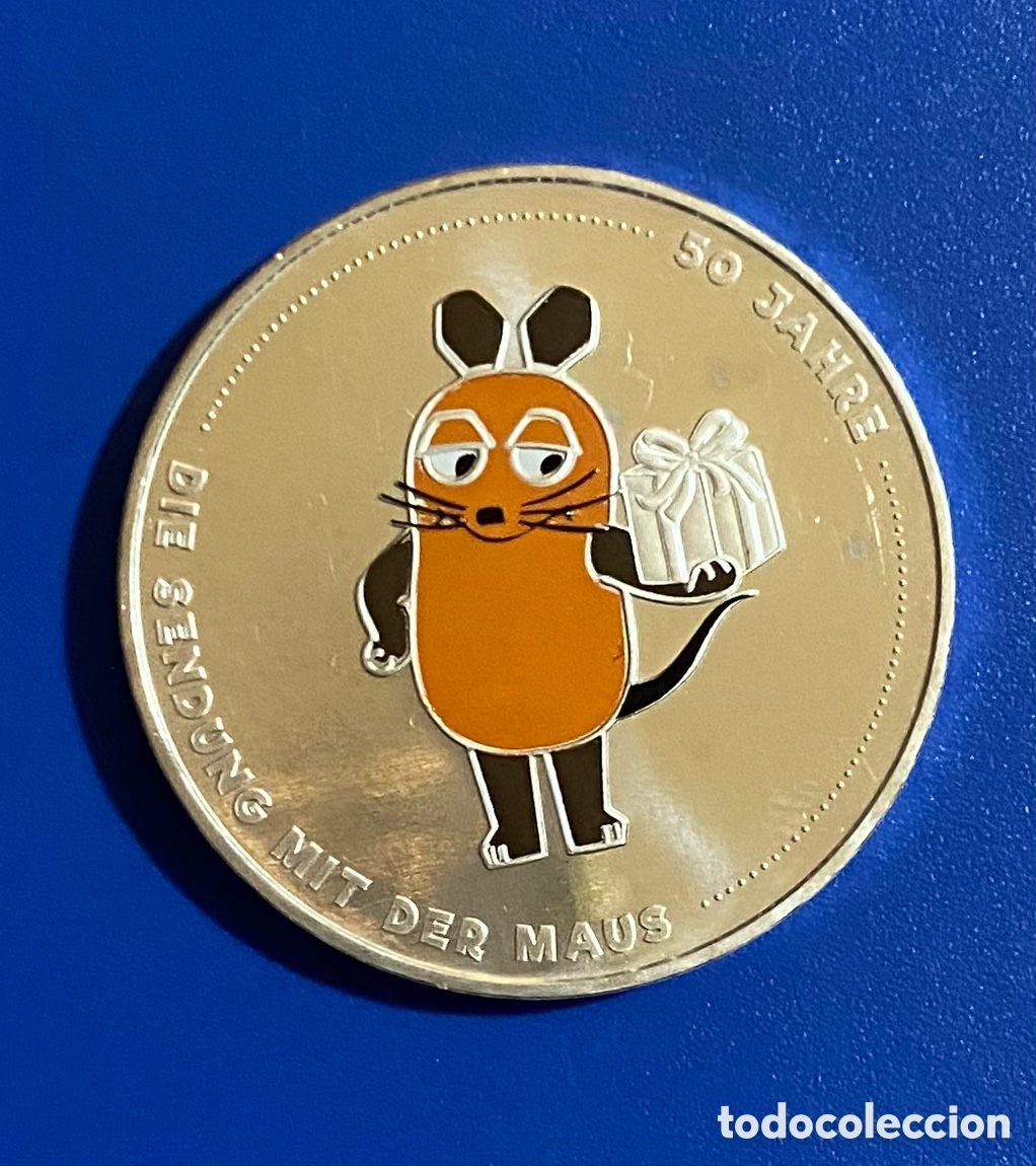 Monedas antiguas de Europa: Alemania 2021 AG Plata Sendung Maus 20 euros A