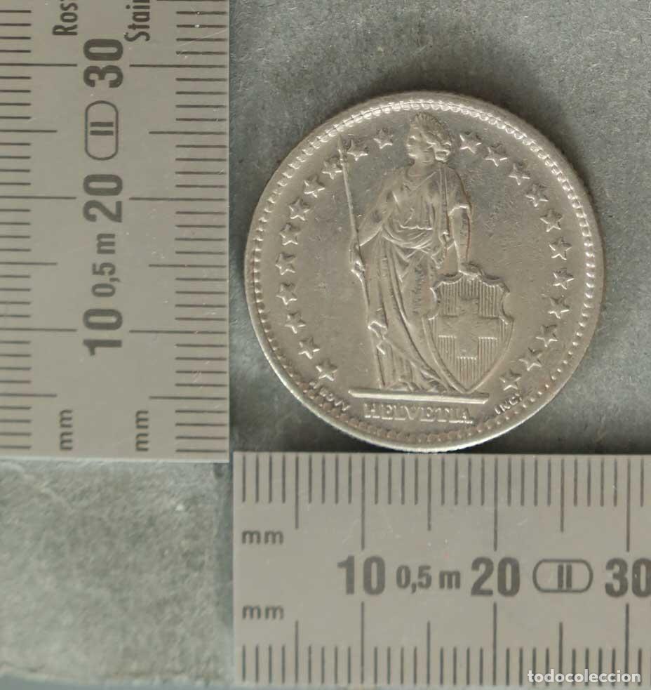 Monedas antiguas de Europa: MONEDA. Suiza - 2 francos - Helvetia 1974