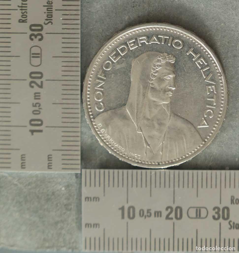 Monedas antiguas de Europa: MONEDA. Moneda Suiza 5 Francos - Confederatio Helvetica - 1994