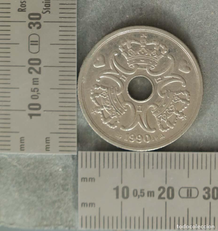 Monedas antiguas de Europa: MONEDA. Dinamarca - Margrethe II - 5 Kroner - 1990