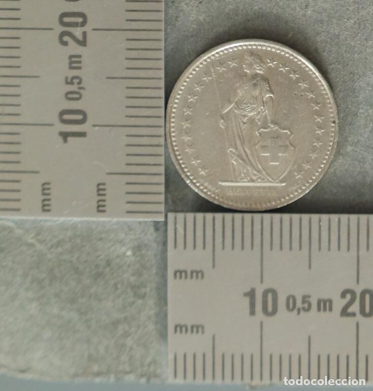 Monedas antiguas de Europa: MONEDA. Moneda Suiza - 1/2 Franco - Helvetia 1985