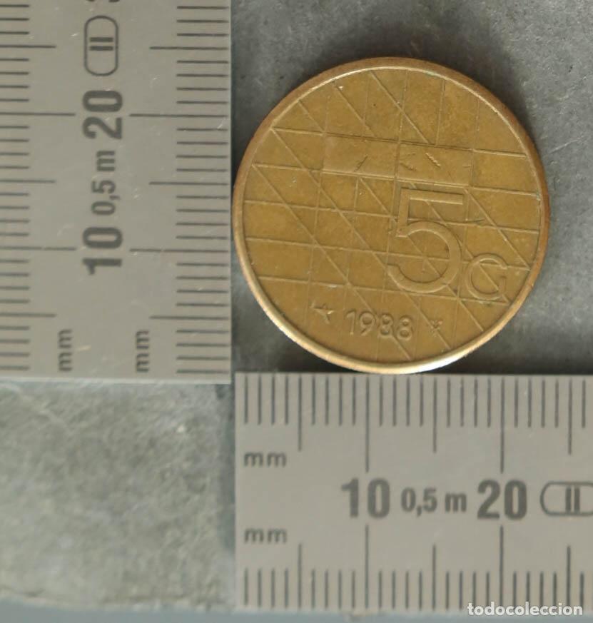 Monedas antiguas de Europa: MONEDA. Beatrix Koningin Der Nederlanden - 5 Gulden 1988