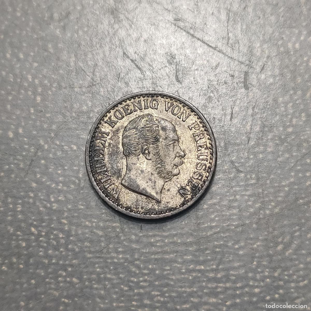 Alte M&uuml;nzen aus Europa: ALEMANIA GERMANY PRUSSIA WILHELM 1 SILBER GROSCHEN 1870 A SC-