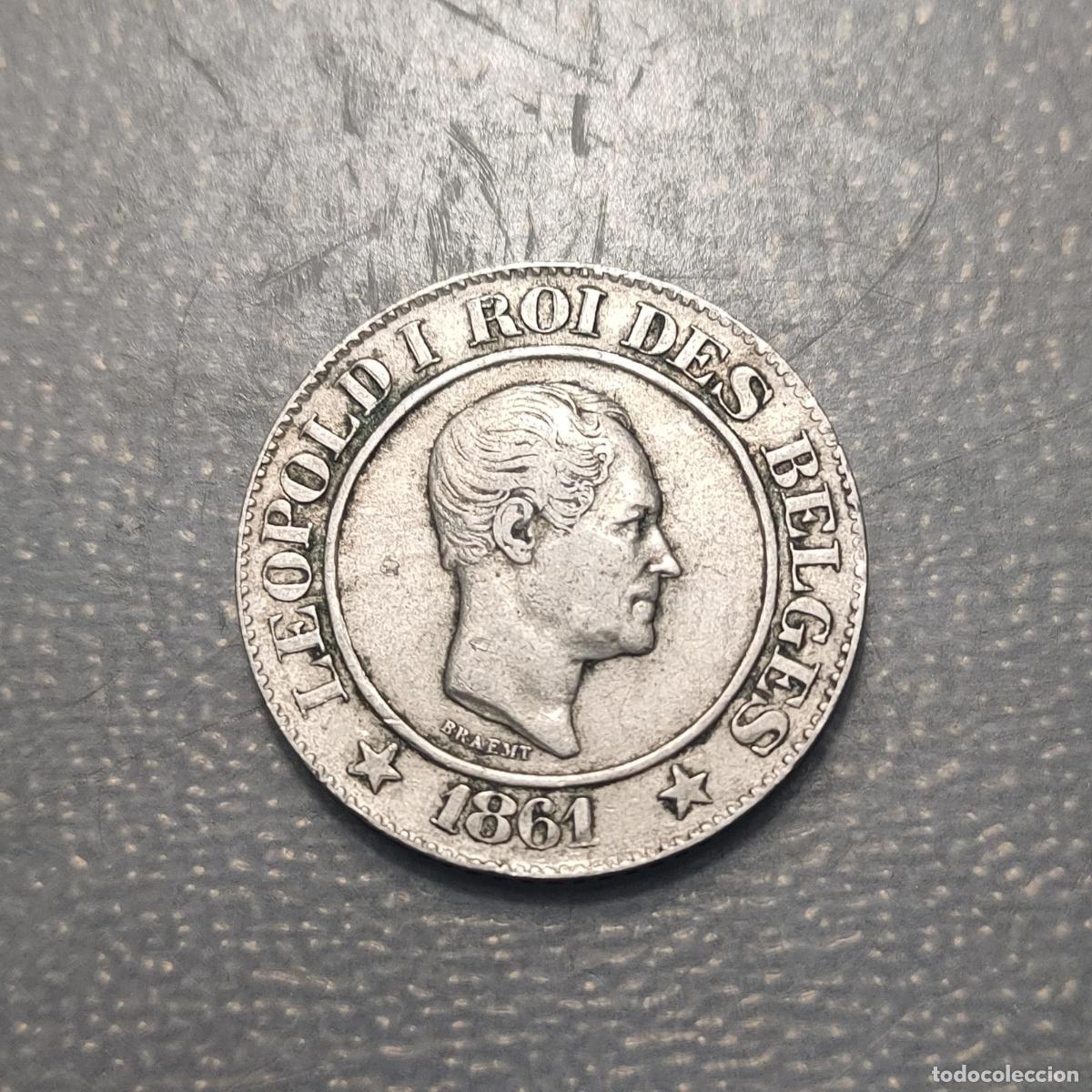 Monedas antiguas de Europa: BELGICA BELGIUM LEOPOLD I 20 CENTIMES 1861 MBC