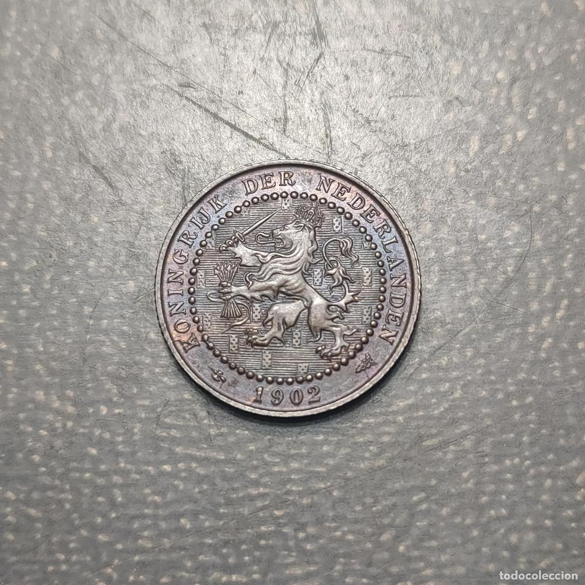 Monedas antiguas de Europa: NETHERLANDS PAISES BAJOS 1 CENT 1902 EBC