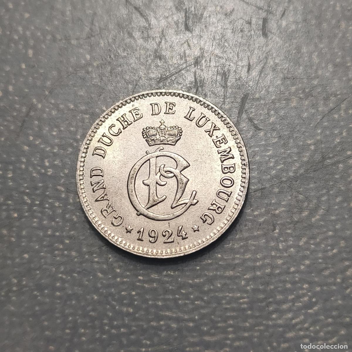 Monedas antiguas de Europa: LUXEMBURGO LUXEMBOURG 10 CENTIMES 1924 EBC+