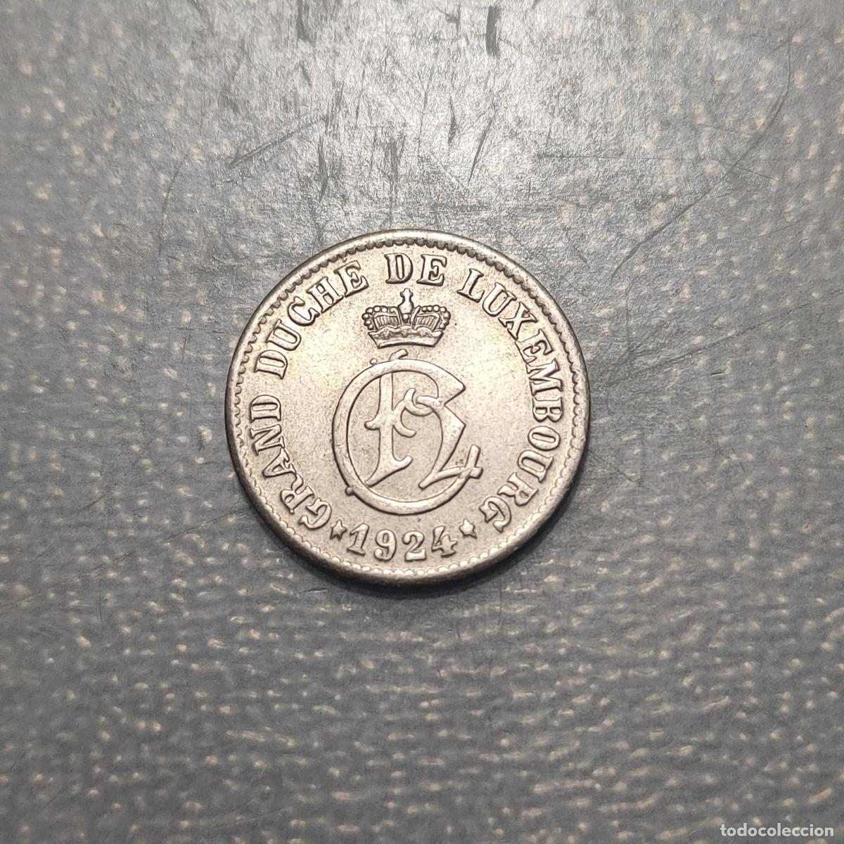Monedas antiguas de Europa: LUXEMBURGO LUXEMBOURG 5 CENTIMES 1924 SC-