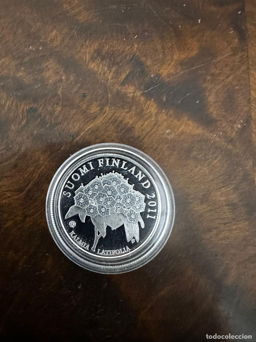 Monete antiche di Europa: FINLANDIA - 10 &euro; EURO PLATA .925 - A&Ntilde;O 2011 - PEHR KALM - PROOF EN C&Aacute;PSULA - TIRADA BAJA